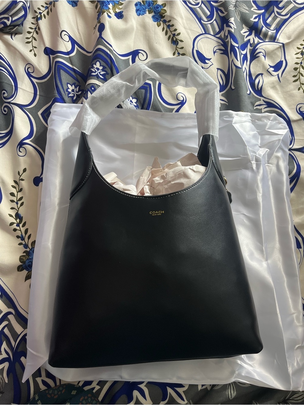 Coach Black Brooklyn 28 bag